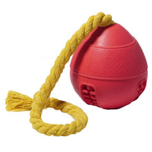 Load image into Gallery viewer, Feeder Gift Training Toy Interactive Play Pet Supplies Bite Resistant With Rope Dental Hygiene Dog Jolly Ball Tooth Cleaning