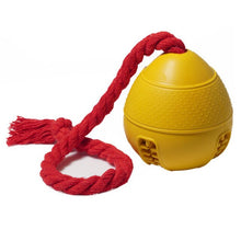Load image into Gallery viewer, Feeder Gift Training Toy Interactive Play Pet Supplies Bite Resistant With Rope Dental Hygiene Dog Jolly Ball Tooth Cleaning
